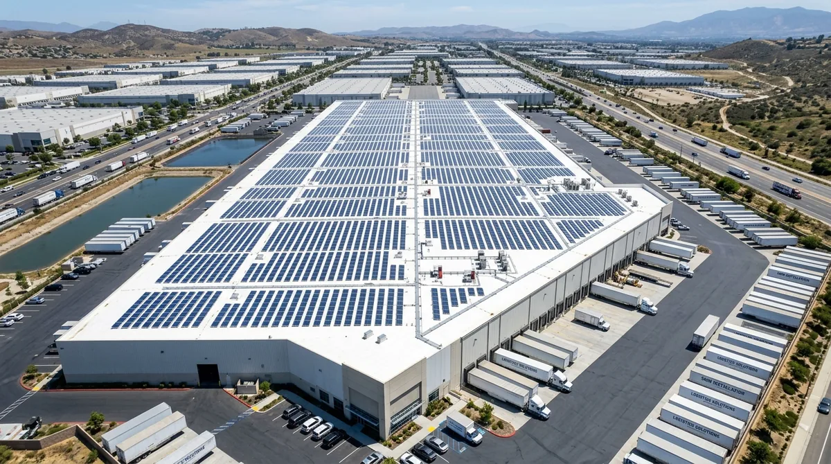 5 MW rooftop — California