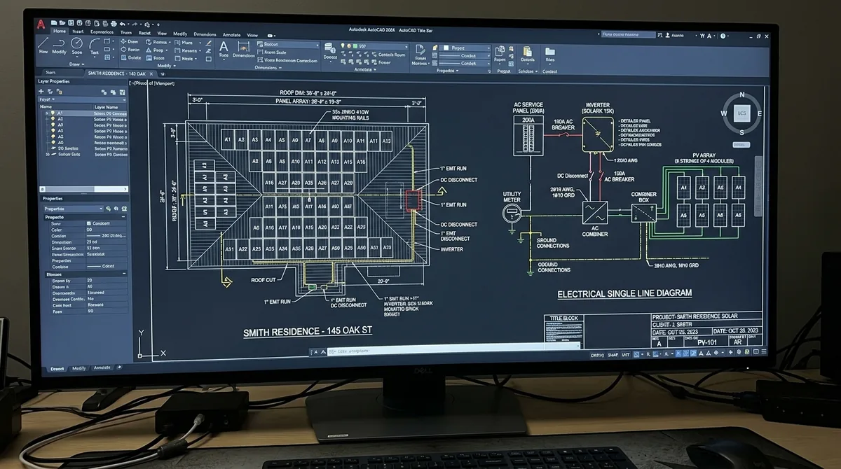 AutoCAD output preview